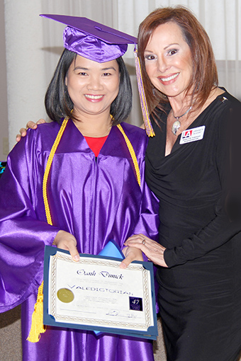 Oanh D. Valedictorian