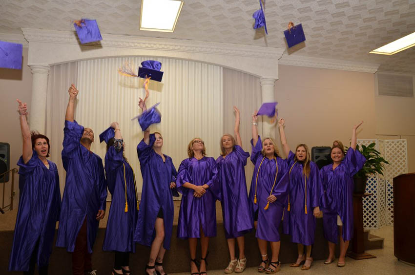 2016 Fall Graduates Celebrate